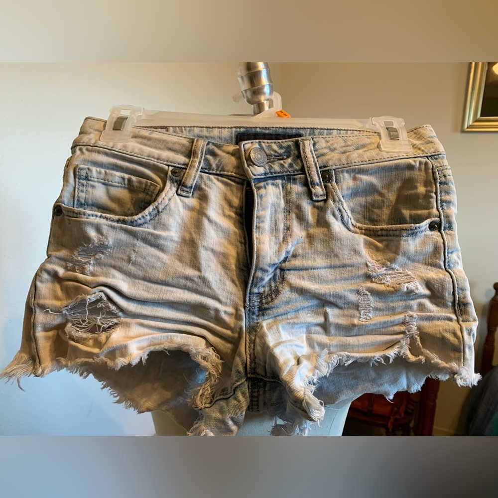 Aéropostale distressed Jean shorts